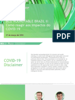BCG Brazil Covid-19 Task Force Weekly Update