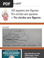 Valid or Invalid?: All Squares Are Figures. No Circles Are Squares