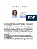 Train The Trainer Portfolio