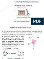 Equilibrio de Un Sistema de Fuerzas