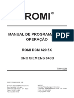 Manual de Programaao e Operaao Romi Dcm 620 5x Cnc Siemens 840d Compress