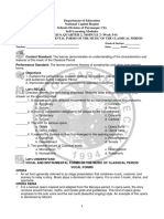 Department of Education National Capital Region Schools Division of Paranaque City Self-Learning Modules MAPEH 9, QUARTER 2, MODULE 2 (Week 5-8)