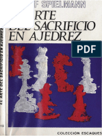 Spielmann Rudolf - El Arte Del Sacrificio en Ajedrez, 1968-OCR, 125p