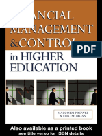 Eric Morgan - Financial Management and Control in Higher Education (2005)