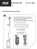 29-FRAMO Portable Cargo Pump