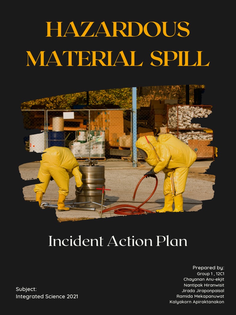 Hazardous Material Spill PDF Dangerous Goods Personal Protective