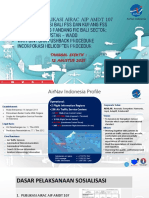 SOSIALISASI Restrukturisasi FSS, VFR Route, PBN Route