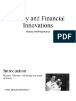 History and Importance of Financial Innovations