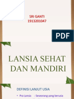 LANSIA SEHAT