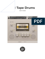 Old Tape Drums - User's Guide