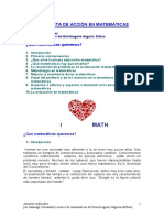 I Math: Una Propuesta de Acción en Matemáticas