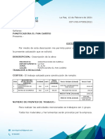 Panificadora El Pan Casero: Proyecto: Departamento: La Paz Zona: Lugar