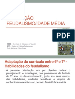 Adaptação Feudalismo/Idade Média