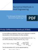 ME5107: Numerical Methods in Thermal Engineering