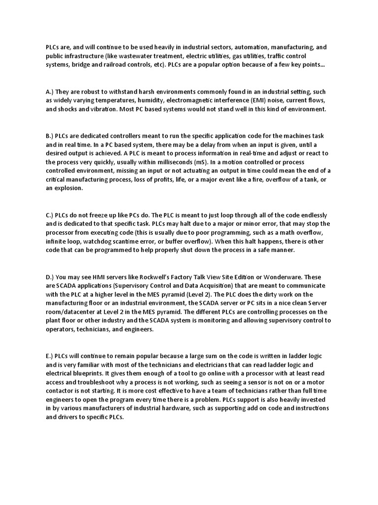 Future Scope 1 PDF Programmable Logic Controller Scada