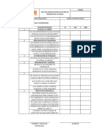 Hoja de Verificación para Supervisión