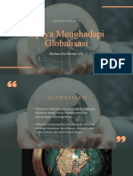 Upaya Menghadapi Globalisasi