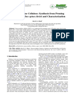 Nanocrystalline Cellulose: Synthesis From Pruning Waste of Zizyphus Spina Christi and Characterization