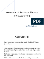Principles of Business Finance and Accounting: M.Chelladurai