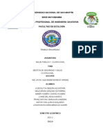 ISO 45001 GESTIÓN DE SEGURIDAD Y SALUD OCUPACIONAL