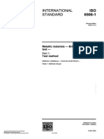 International International Standard Standard: ISO ISO 6506-1 6506-1