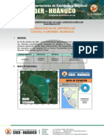 Reporte Complementario # 445-Inundacion en El Distrito de Castillo Grande Huanuco 10-11-2021
