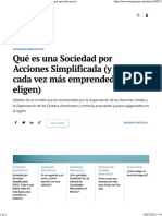 Qué Es Una Sociedad Por Acciones Simplificada (Y Por Qué Cada Vez Más Emprendedores La Eligen)