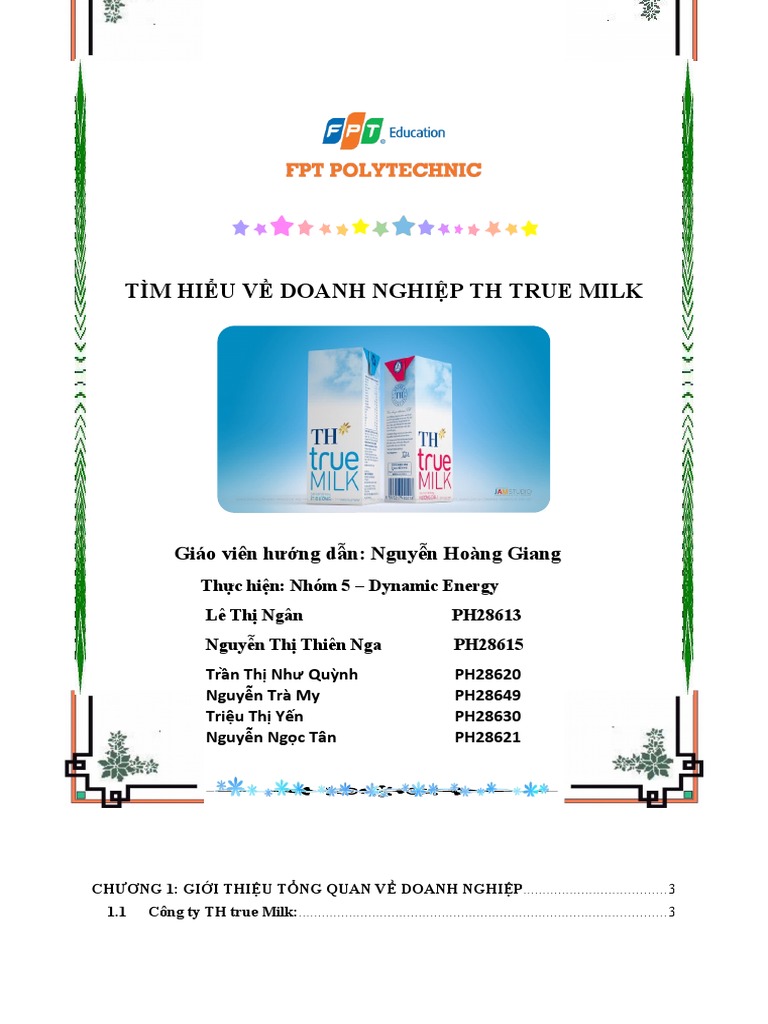 ASM 1 Marketing TH True Milk | PDF