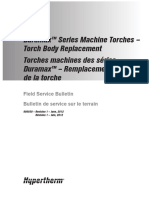 Duramax™ Series Machine Torches - Torch Body Replacement Torches Machines Des Séries Duramax™ - Remplacement Du Corps de La Torche