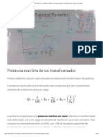 Compensación de Energía Reactiva en Transformador de Potencia - Francesc Fornieles