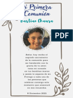 Recuerdo Comunión