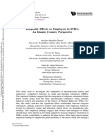 Religiosity Effects On Employees in Smes: An Islamic Country Perspective