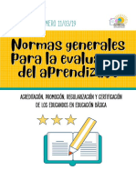 Normas Generales de Evaluacion