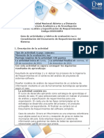 Guia de Actividades y Rúbrica de Evaluación - Fase 5 - Consolidación Del Documento Especificación de Requerimientos Del Sistema