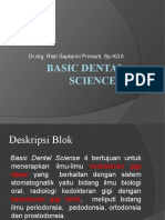 Basic Dental Science 4 - 2021