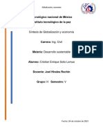 Reporte de Globalizacion y Economia.