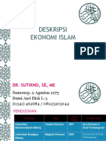Deskripsi Ekonomi Islam (MJN)