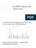 Analysis of VAERS Data at The State Level