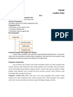 Modul - Analisis Data