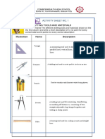 Illustration Name Description: Drafting Tools and Materials