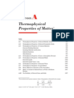 Thermophysical Properties of Matter: Appendix