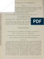 A Contribution To The Mathematical Theory o F Epidemics