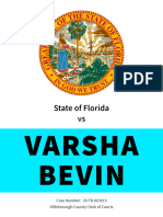 Florida Vs Varsha Bevin - Case Number 20-TR-063015