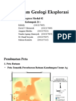 Progress Modul 2 Praktikum Geologi Eksplorasi