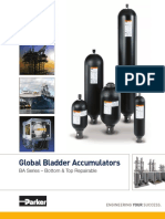 HY10-1650 BA Series Global Bladder Accumulators