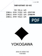 Transdutor YOKOGAWA (EC) 69302019940P (1) R0