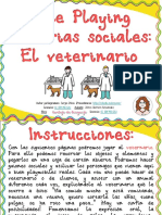 Role Playing Maquetas Historias Sociales - El Veterinario