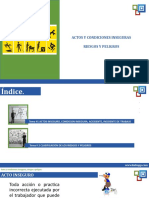 Actos y Condiciones Inseguras - Riesgos y Peligros