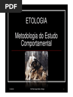 Etologia 3.metodologia