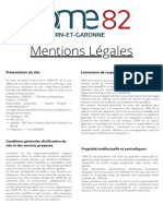 Mentions Légales - Cpme82